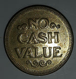 Clown Themed No Cash Value Metal Game Token Coin