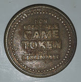 Clown Themed No Cash Value Non Negotiable Non Redeemable Metal Game Token Coin