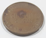 Circuit Circus Family Amusement Center Metal Game Token Coin