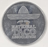 National Taco Association Taco Festival Metal Token Coin