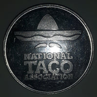 National Taco Association Taco Festival Metal Token Coin