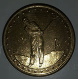 Golf Themed No Cash Value Metal Token Ball Marker Coin