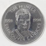 1993 1994 Limited Editions Series II Team Coin Collection NHL Vancouver Canucks Tim Hunter Metal Coin