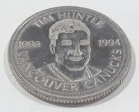 1993 1994 Limited Editions Series II Team Coin Collection NHL Vancouver Canucks Tim Hunter Metal Coin