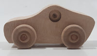 Sports Car Style 3" Long Wood Toy Vehicle