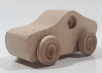 Sports Car Style 3" Long Wood Toy Vehicle