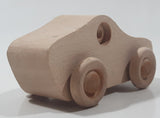 Sports Car Style 3" Long Wood Toy Vehicle