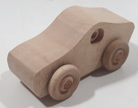 Sports Car Style 3" Long Wood Toy Vehicle