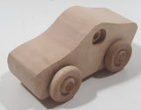 Sports Car Style 3" Long Wood Toy Vehicle