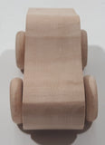 Sports Car Style 3" Long Wood Toy Vehicle