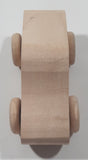 Sports Car Style 3" Long Wood Toy Vehicle