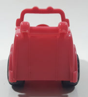 2000 Mattel Fisher Price Little People Red Plastic Ladder Fire Truck Toy Car Vehicle