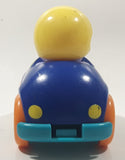 2002 Cosco Blue 4 3/4" Plastic Toy Car Vehicle