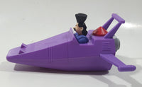 2017 McDonald's Universal Studios Piolet and Ship Purple 4" Plastic Toy Vehicle