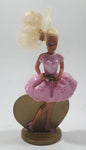 1994 McDonald's Mattel Barbie and Friends Locket Surprise Pink Dress 4 3/8" Tall Plastic Toy Figure