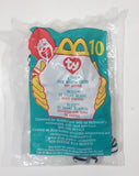 2000 McDonald's Ty Beanie Babies Blitz The White Tiger Stuffed Plush Toy New in Package