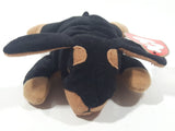 1993 Ty Beanie Babies Doby The Doberman Stuffed Plush Toy New with Tags
