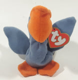 1993 Ty Beanie Babies Scoop The Pelican Stuffed Plush Toy New with Tags