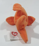 1993 Ty Beanie Babies Goldie The Goldfish Stuffed Plush Toy