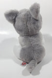 2019 Ty Beanie Babies Harper Grey White Dog Plush Stuffed Animal Toy New with Tags