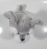 2019 Ty Beanie Babies Harper Grey White Dog Plush Stuffed Animal Toy New with Tags