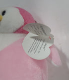 2007 Ty Beanie Babies Glacier Pink Owl Plush Stuffed Animal Toy New with Tags