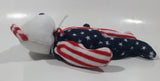 1999 Ty Beanie Babies Spangled The Bear White Plush Stuffed Animal Toy New with Tags