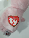 2010 Ty Pluffies Pammy Penguin Pink and White 9" Plush Stuffed Animal Toy New with Tags
