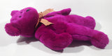 1999 2000 Ty Beanie Buddy Millennium Pink Teddy Bear 13" Tall Plush Stuffed Animal Toy New with Tags
