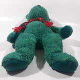 2000 Ty Beanie Wallace Green Teddy Bear 13" Tall Plush Stuffed Animal Toy New with Tags
