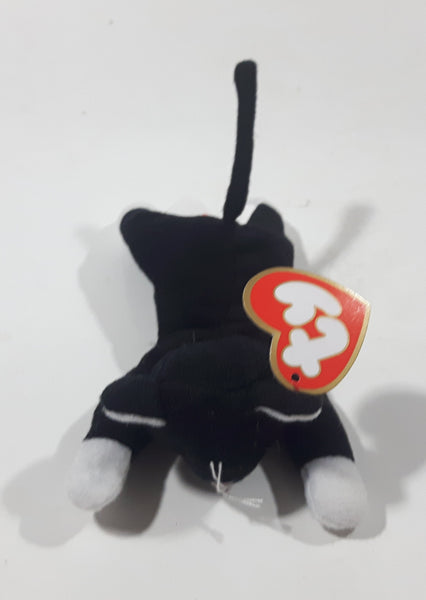 1993 McDonald's Ty Teenie Beanie Babies Zip The Cat Stuffed Plush Toy New with Tags