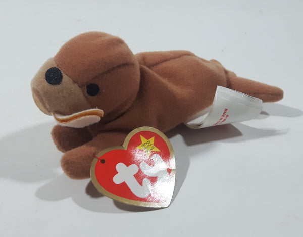 1999 McDonald's Ty Beanie Babies Tusk The Walrus Stuffed Plush Toy New with Tags