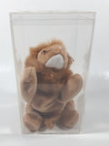1996 Ty Beanie Babies Roary The Lion Stuffed Plush Toy New with Tags in Display Case