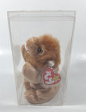 1996 Ty Beanie Babies Roary The Lion Stuffed Plush Toy New with Tags in Display Case