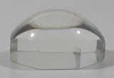 Octagon Shaped Dome 1 5/8" Clear Paper Weight Reverse Magnifier