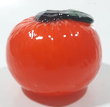 Vintage Art Glass Fruit Orange 3" Tall Ornament