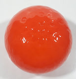 Vintage Art Glass Fruit Orange 3" Tall Ornament