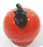 Vintage Art Glass Fruit Orange 3" Tall Ornament