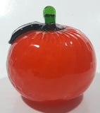 Vintage Art Glass Fruit Orange 3" Tall Ornament