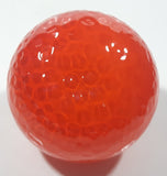 Vintage Art Glass Fruit Orange 3" Tall Ornament