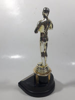 Hollywood Best Dram Queen Silver Tone Oscar 8 1/4" Tall Plastic Trophy Award Statue