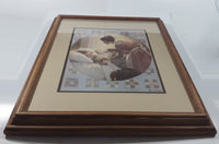 Mother's Little Angel by Norman Rockwell 18" x 22" Framed Art Painting Print