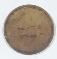 Vintage Famous Players Tech Town Gaming Game Token Metal Coin