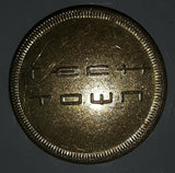 Vintage Famous Players Tech Town Gaming Game Token Metal Coin