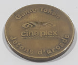 Vintage Famous Players Cineplex Odeon Galaxy No Cash Value Gaming Game Token Metal Coin