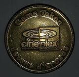 Vintage Famous Players Cineplex Odeon Galaxy No Cash Value Gaming Game Token Metal Coin