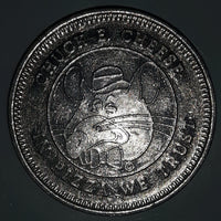 Chuck E. Cheese In Pizza We Trust Gaming Game Token Metal Coin