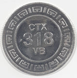 Vintage USA Van Brook of Lexington INC. Trial Token CTX 318 VB No Cash Value Token Metal Coin