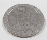 1992 McCarran Airport Slots One Dollar Gaming Token Metal Coin