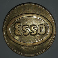 Esso No Cash Value Token Metal Coin